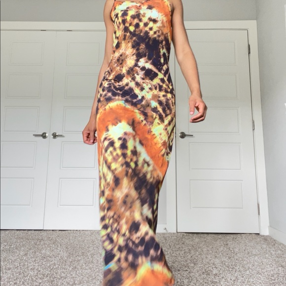 Tie Dye Slip Dress - Picture 9 of 13